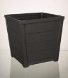 Picture of 40cm Taper Square Planter Anthracite