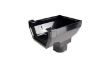 Picture of Erne Square Stopend Outlet White