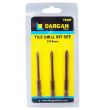 Picture of TB3DT TILE DRILL BIT SET 3PK 5-6-8MM