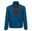 Picture of Portwest - DX4 Hybrid Baffle Jacket - Metro Blue, Size: Large, DX471MBRL