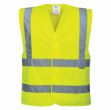 Picture of Portwest  - Hi-Vis Two Band & Brace Vest - Yellow, Size: Lge/Xlge, C470YERL/XL