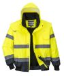Picture of Portwest - 3 In 1 Hi-Vis Bomber Jacket ,Size: Large , C465YNRL 