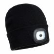 Picture of Portwest - Rechargable Led Beanie  Black , B029BKR 