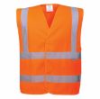 Picture of Portwest  - Hi-Vis Two Band & Brace Vest - Orange, Size: XXL/XXXL, C470ORRXX/3X