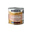 Picture of Ronseal 250ml Diamond Hard Interior Varnish Satin Walnut