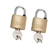 Picture of Te30t 2 X Solid Brass Padlocks Ka 30mm