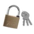 Picture of Te50l Solid Brass Padlock With Long Shackle 50mm
