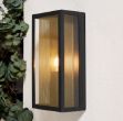 Picture of ZN-40002-BLK Cuba Box Lantern Mesh Insert E27
