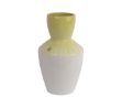 Picture of 40cm Vase Green/White