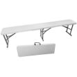 Picture of White Folding Bench 1.8M