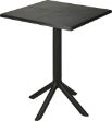 Picture of Table Square Black Grs Polypropylene