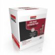 Soudal Expanding Foam Kit with six foam cans, applicator gun and foam cleaner